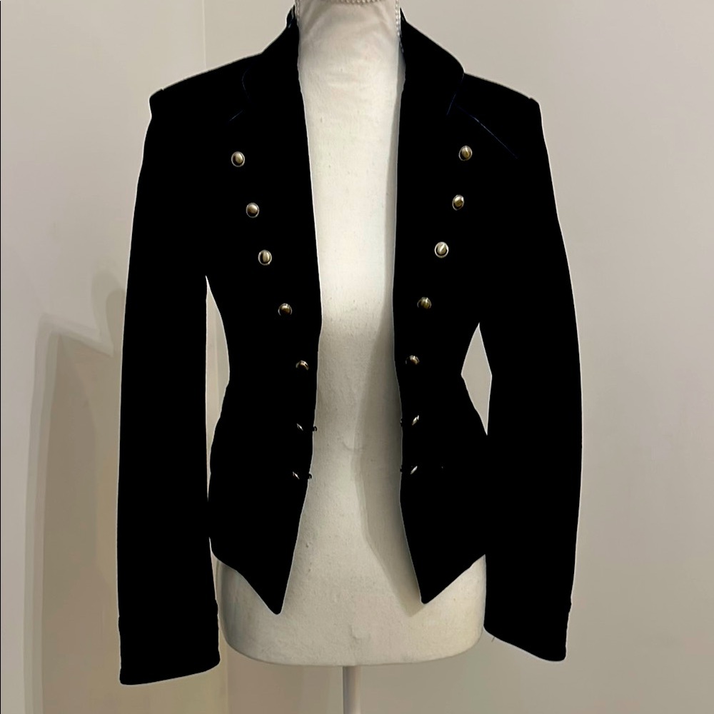 White House Black Market Black Blazer Suit Jacket